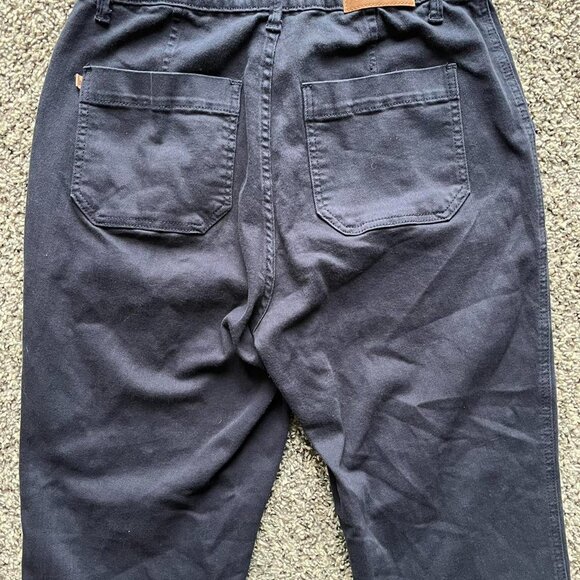 Judy Blue  Pants Womens 9/29 Dark Blue High Waisted Straight Pants Zipper Closur - Picture 6 of 8